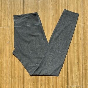 Grey low-rise Lululemon Leggings